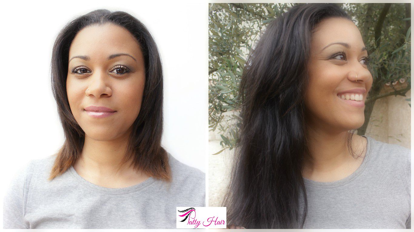 Pose extensions Patty Staright Natural Hair